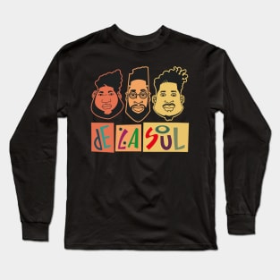 vintage de la soul Long Sleeve T-Shirt